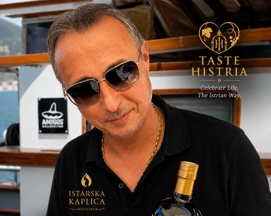 Meet Goran Špehar – Master Distiller of Istria Behind every bottle of Istarska Kapljica stands the passion, knowledge, and dedication of Master Distiller Goran Špehar. Inspired by the rich traditions of Istria and driven by a relentless pursuit of quality